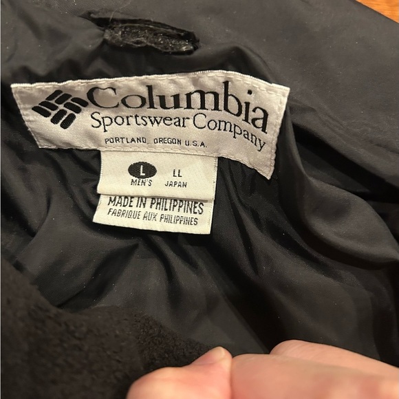 Vintage Columbia Bugaboo 3 In 1 Jacket Coat Shell + Fleece Bomber Men's Size L - Picture 9 of 9
